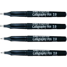 Artline Ergoline Calligraphy Pen 2.0 Black 4 Adet