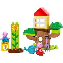 LEGO® DUPLO® Peppa Pig Bahçe ve Ağaç Ev 10431 - 2 Yaş ve Üzeri Çocuklar için Peppa Pig Minifigürü İçeren Eğitici Oyuncak Yapım Seti (20 Parça)