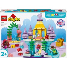 LEGO® DUPLO® | Disney Ariel'in Sihirli Su Altı Sarayı 10435 - 2 Yaş ve Üzeri Küçük Deniz Kızı Seven Çocuklar İçin Eğitici Oyuncak Yapım Seti (116 Parça)