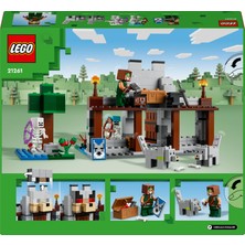 LEGO Minecraft® Kurt Kalesi 21261 - 8 Yaş ve Üzeri Macera Oyunları Seven Çocuklar İçin Kaşif İçeren Yaratıcı Oyuncak Yapım Seti (312 Parça)