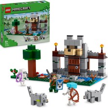 LEGO Minecraft® Kurt Kalesi 21261 - 8 Yaş ve Üzeri Macera Oyunları Seven Çocuklar İçin Kaşif İçeren Yaratıcı Oyuncak Yapım Seti (312 Parça)