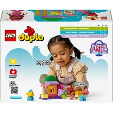 LEGO® DUPLO® | Disney Ariel ve Flounder’ın Kafe Standı 10420 - 2 Yaş ve Üzeri Çocuklar İçin Küçük Deniz Kızı İçeren Eğitici Oyuncak Yapım Seti (22 Parça)