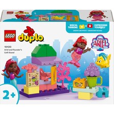 LEGO® DUPLO® | Disney Ariel ve Flounder’ın Kafe Standı 10420 - 2 Yaş ve Üzeri Çocuklar İçin Küçük Deniz Kızı İçeren Eğitici Oyuncak Yapım Seti (22 Parça)