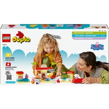 LEGO® DUPLO® Peppa Pig Süpermarket 10434 - 2 Yaş ve Üzeri Çocuklar için Peppa Pig Minifigürü İçeren Eğitici Oyuncak Yapım Seti (70 Parça)