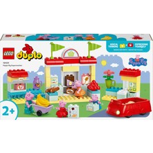 LEGO® DUPLO® Peppa Pig Süpermarket 10434 - 2 Yaş ve Üzeri Çocuklar için Peppa Pig Minifigürü İçeren Eğitici Oyuncak Yapım Seti (70 Parça)