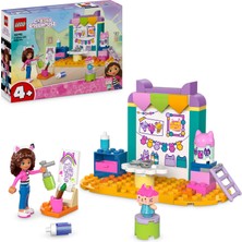 LEGO® 4+ Gabby's Dollhouse Karton Yavru Kedi ile El Sanatları 10795 - 4 Yaş ve Üzeri Çocuklar için Gabby Minifigürü İçeren Yaratıcı Oyuncak Yapım Seti (60 Parça)