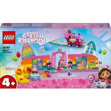 LEGO® 4+ Gabby's Dollhouse Gabby'nin Parti Odası 10797 - 4 Yaş ve Üzeri Çocuklar için Yaratıcı Oyuncak Yapım Seti (252 Parça)