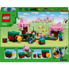 LEGO Minecraft® Kiraz Çiçeği Bahçesi 21260 - 8 Yaş ve Üzeri Macera Oyunları Seven Çocuklar İçin Sniffer, Zombi ve Arı İçeren Yaratıcı Oyuncak Yapım Seti (304 Parça)