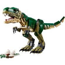 LEGO Creator 3#ü 1 Arada T. rex 31151 # 9 Yaş ve Üzeri İçin Triceratops veya Pterodactyl İçeren Yaratıcı Dinozor Modeli Yapım Seti (626 Parça)