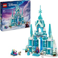 LEGO® ǀ Disney Princess Karlar Ülkesi Elsa’nın Buz Sarayı 43244 – 6 Yaş ve Üzeri Çocuklar ve Hayranlar için Yaratıcı Oyuncak Yapım Seti (630 Parça)