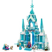 LEGO® ǀ Disney Princess Karlar Ülkesi Elsa’nın Buz Sarayı 43244 – 6 Yaş ve Üzeri Çocuklar ve Hayranlar için Yaratıcı Oyuncak Yapım Seti (630 Parça)