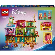 LEGO | Disney Enkanto Sihirli Madrigal Evi 43245 # 7 Yaş ve Üzeri Çocuklar İçin Mirabel Mini Bebek Figürü İçeren Yaratıcı Oyuncak Yapım Seti (1560 Parça)