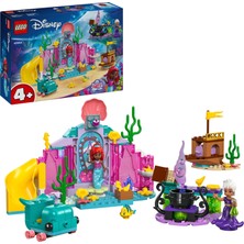 LEGO® | Disney Princess Ariel'in Kristal Mağarası 43254 # 4 Yaş ve Üzeri Çocuklar İçin Deniz Kızı ve Balık Figürleri İçeren Yaratıcı Oyuncak Yapım Seti (141 Parça)