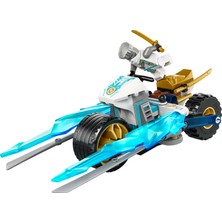 LEGO® NINJAGO® Zane’in Buz Motosikleti 71816 – 7 Yaş ve Üzeri İçin Zane Minifigürü İçeren Yaratıcı Oyuncak Yapım Seti (84 Parça)