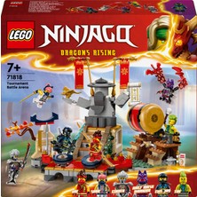 LEGO NINJAGO® Turnuva Savaş Arenası 71818 # 7 Yaş ve Üzeri İçin 6 Minifigür İçeren Yaratıcı Oyuncak Yapım Seti (659 Parça)