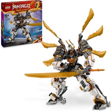 LEGO® NINJAGO®  Cole'un Titan Ejderha Robotu 71821 # 12 Yaş ve Üzeri İçin Cole Minifigürü İçeren Yaratıcı Oyuncak Yapım Seti (1055 Parça)