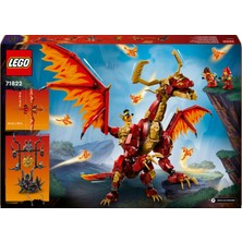 LEGO NINJAGO® Hareket Kaynak Ejderhası 71822 # 12 Yaş ve Üzeri İçin 6 Minifigür İçeren Yaratıcı Oyuncak Yapım Seti (1716 Parça)