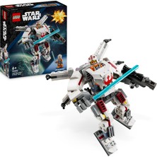 LEGO Star Wars# Luke Skywalker# X-Wing# Robotu 75390 - 6 Yaş ve Üzeri Çocuklar için İnşa Edilebilen Koleksiyonluk Yaratıcı Oyuncak Yapım Seti (195 Parça)