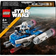 LEGO® Star Wars: Klon Savaşları Yüzbaşı Rex™ Y-Wing™ Mikro Savaşçı 75391 - 6 Yaş ve Üzeri Çocuklar için Yaratıcı Oyuncak Yapım Seti (99 Parça)