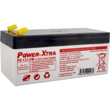 Power-Xtra 12V 3.3 Ah Bakımsız Kuru Akü