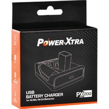 Power-Xtra PX200 Ni-Mh/Ni-Cd Şarj Cihazı