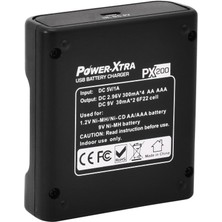 Power-Xtra PX200 Ni-Mh/Ni-Cd Şarj Cihazı