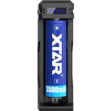 Xtar SC1 - Taşınabilir Hızlı Li-ion Pil Şarj Cihazı / 1li