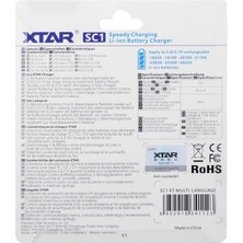 Xtar SC1 - Taşınabilir Hızlı Li-ion Pil Şarj Cihazı / 1li