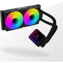 Gamemaster 2 Fanlı Argb 240MM Watercooler Siyah Sıvı Soğutma