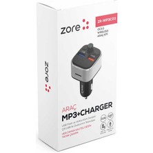 ZORE ZR-WP3C03 Bluetooth Transmitter Mp3 Araç Şarjı