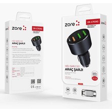 ZORE ZR-C703Q Micro 2 In 1 Araç Şarj Seti