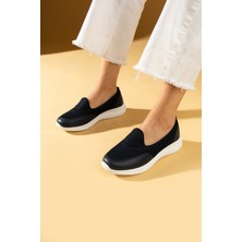 Pembe Potin Rahat Hafif Taban Fileli Kadın Sneaker 011-221-24