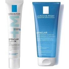 La Roche-Posay Effaclar Gel 200 ml + Duo Cilt Kusuru Karşıtı Set Çanta 40 ml