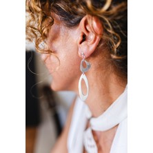 İz Jewel Amorf Elips Küpe