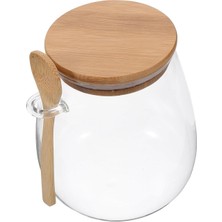 Baltato Şeker Kahve Çekirdekleri Kuru Mallar 1000ML Için Temizle Cam Saklama Kavanoz Cam Çay Teneke Kutu (Yurt Dışından)