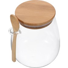 Baltato Şeker Kahve Çekirdekleri Kuru Mallar 1000ML Için Temizle Cam Saklama Kavanoz Cam Çay Teneke Kutu (Yurt Dışından)