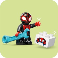 LEGO® DUPLO® Marvel Spin’in Motosiklet Macerası 10424 -2 Yaş ve Üzeri Çocuklar İçin Örümcek Adam Figürü İçeren Eğitici Oyuncak Yapım Seti (24 Parça)