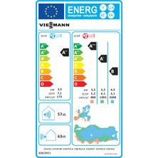 Viessmann Vitoclima 200-S/HE Trend SWAA200MHA035 A++ 12000 BTU Inverter Duvar Tipi Klima