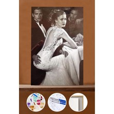 WebStyle Sayılarla Boyama Seti Çerçeveli Kasnaklı Özgün Zerafet 40X50 cm