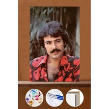 WebStyle Sayılarla Boyama Seti Çerçeveli Kasnaklı Ferdi Baba 2 60X75 cm