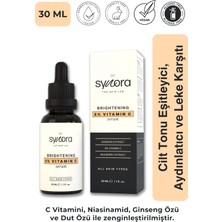 Synora Cilt Tonu Eşitleyici, Aydınlatıcı ve Leke Karşıtı C Vitamini Serum