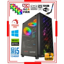 Zeiron Olimpos Rtx4 Intel Core I5-13400F 16GB Ddr4 Ram 512GB M.2 SSD + 1tb HDD 8gb 256BIT RTX3060Tİ Oyuncu Masaüstü Bilgisayar