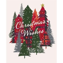 Christmas Wishes Sayılarla Boyama Seti (Tuvale Gerili)