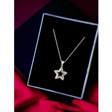 Alâ Silver Jewellery Yıldız Taşlı 925 Ayar Gümüş Kolye