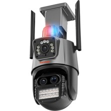 Heiman Hm-42 6 mp 8x Zoom Wifi Onvif 2 Kameralı Dış Mekan Ptz Kamera