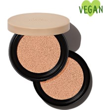 The Saem Vegan Cover Perfection Sebum Kontrolü Sağlayan Kapatıcı Etkili Cushion 1.5 Natural Beige SPF50+ PA ++++