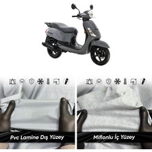 Ultra Shop Sym Fiddle Iı 50 Motosiklet Branda Su Geçirmez Uv Korumalı Motosiklet Branda