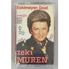 Zeki Müren Eskimeyen Dost Alman Baskı Türküola 1567 Kaset (Orjnal Dönem Kağıt Baskı Kaset)