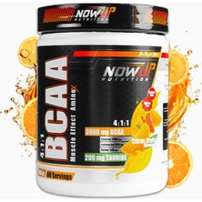 Nowup Nutrition Bcaa 4:1:1 Muscle Effect Amino Asit / Turunç Meyveleri Aromalı / 360 gr. / 60 Servis