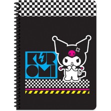Kuromi 16,5*22,5 80 Yp Çiz Spr.karton Kapak Defter